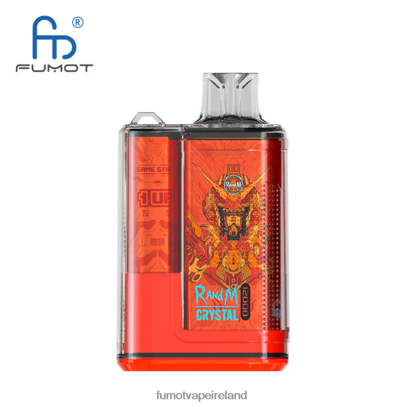 Fumot Crystal 20ML 12000 Disposable Vape Box (1 Piece) T6F626278 | Fumot Price Red Apple ice